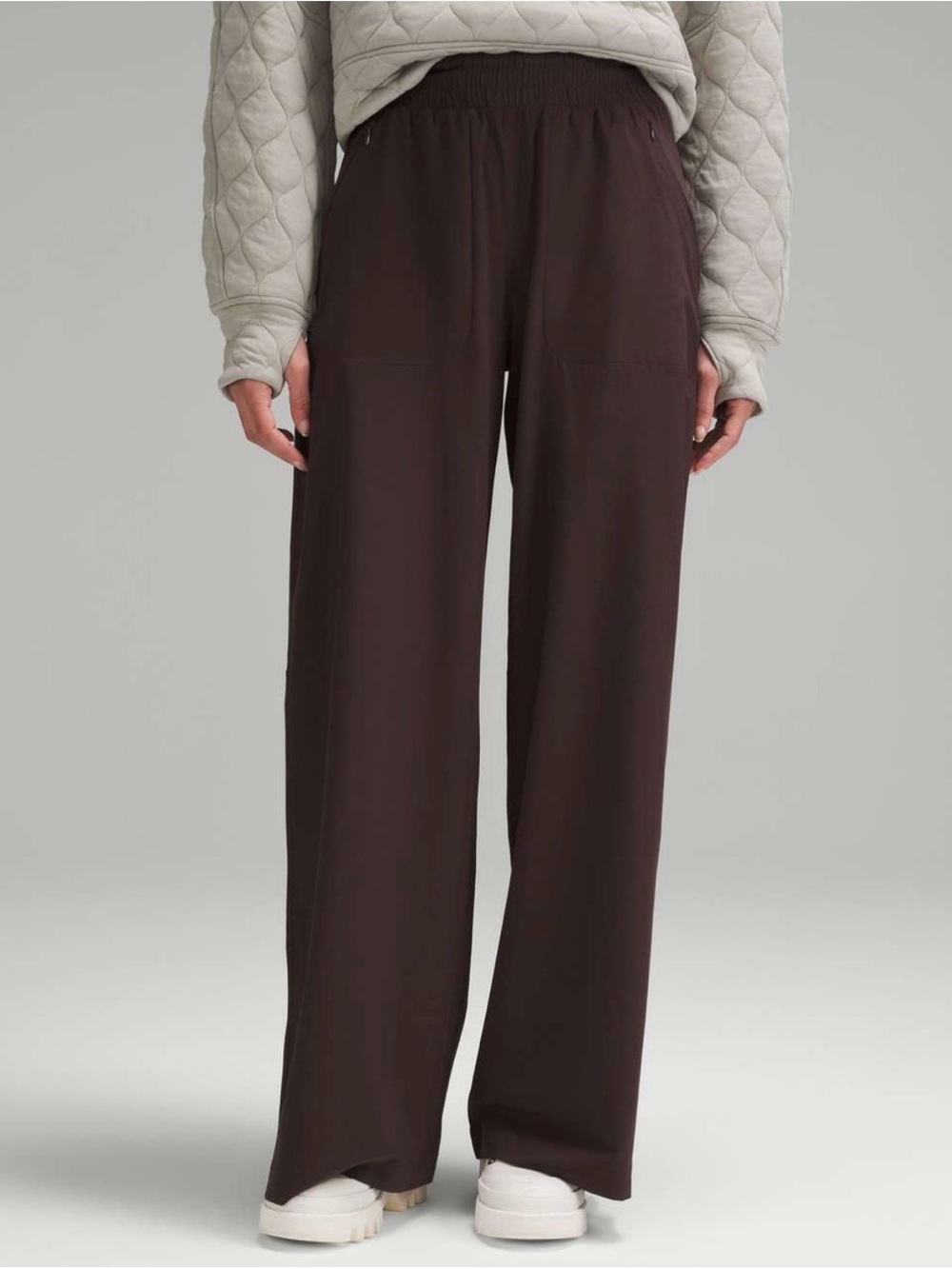 Lululemon Swift Wide-Leg Mid-Rise Pant *Full Length Espresso Size 0 W5FFBS